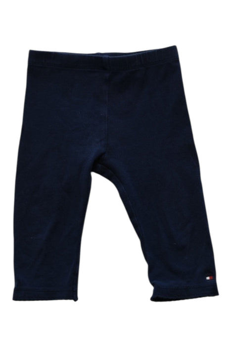A Navy Leggings from Tommy Hilfiger in size 6-12M for girl. (Front View)