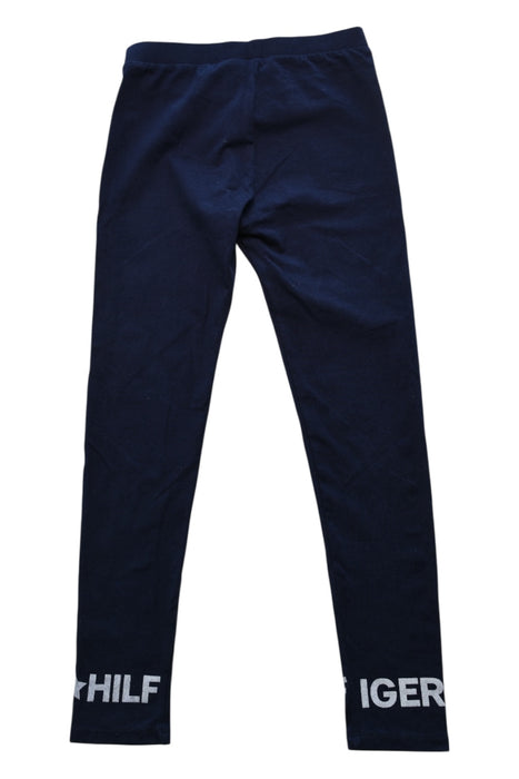 A Navy Leggings from Tommy Hilfiger in size 10Y for girl. (Back View)