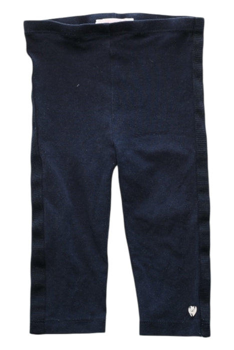 A Navy Leggings from Juicy Couture in size 6-12M for girl. (Front View)