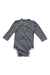 A Navy Long Sleeve Bodysuits from Ralph Lauren in size 6-12M for girl. (Back View)