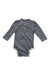 A Navy Long Sleeve Bodysuits from Ralph Lauren in size 6-12M for neutral. (Back View)