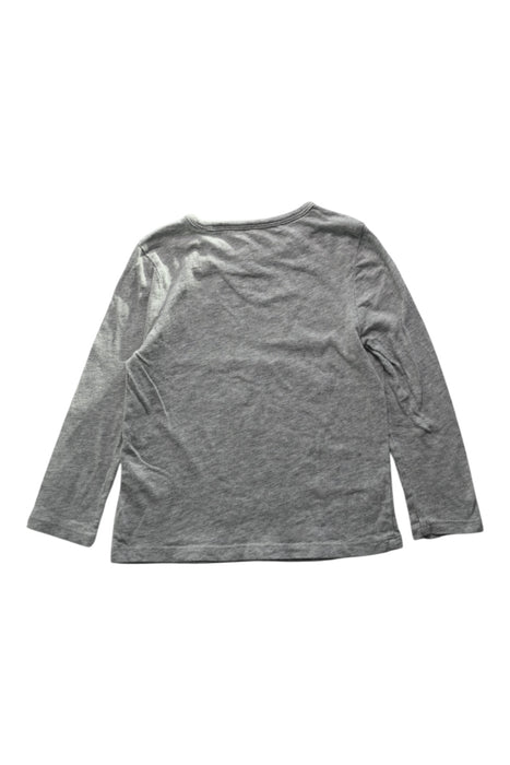 A Grey Long Sleeve T Shirts from Tommy Hilfiger in size 3T for girl. (Back View)