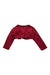 A Red Cardigans from Souris Mini in size 6-12M for girl. (Back View)