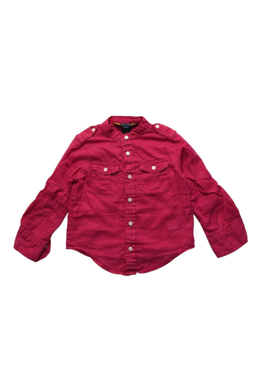 A Red Long Sleeve Shirts from Polo Ralph Lauren in size 2T for girl. (Front View)