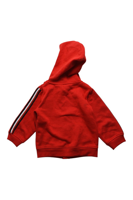 A Red Hooded Sweatshirts from Tommy Hilfiger in size 12-18M for boy. (Back View)