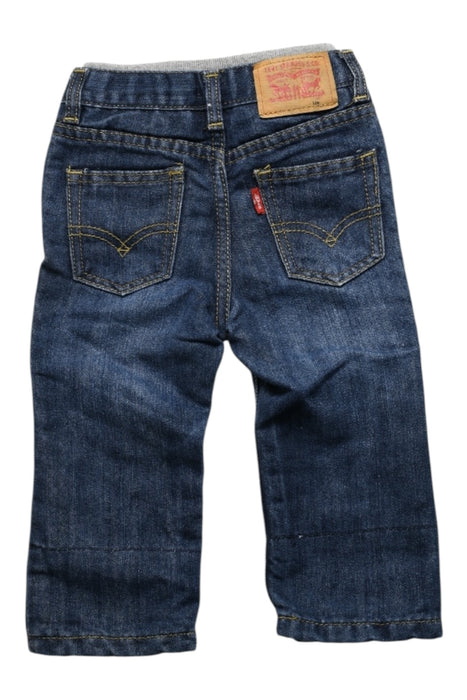 A Blue Jeans from Levi's in size 12-18M for boy. (Back View)