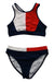 A Multicolour Bikinis from Tommy Hilfiger in size 10Y for girl. (Front View)