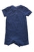 A Navy Short Sleeve Rompers from Ralph Lauren in size 6-12M for boy. (Back View)