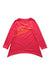 A Pink Long Sleeve Tops from New Balance in size 4T for girl. (Front View)