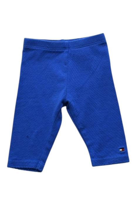 A Blue Leggings from Tommy Hilfiger in size 3-6M for girl. (Front View)