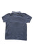 A Navy Short Sleeve Polos from Boss in size 3T for boy. (Back View)