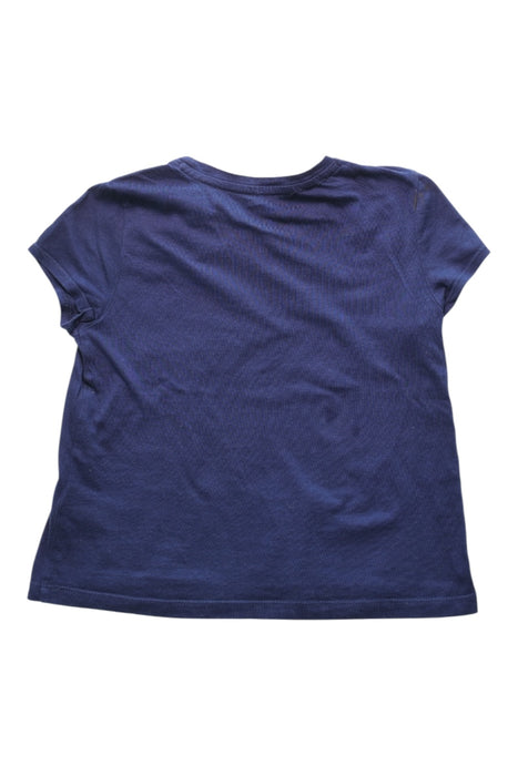 A Navy Short Sleeve T Shirts from Tommy Hilfiger in size 7Y for girl. (Back View)