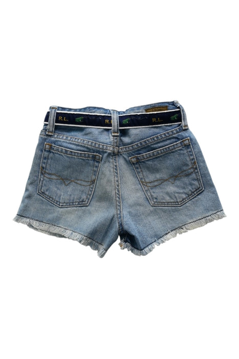 A Blue Shorts from Polo Ralph Lauren in size 6T for girl. (Back View)