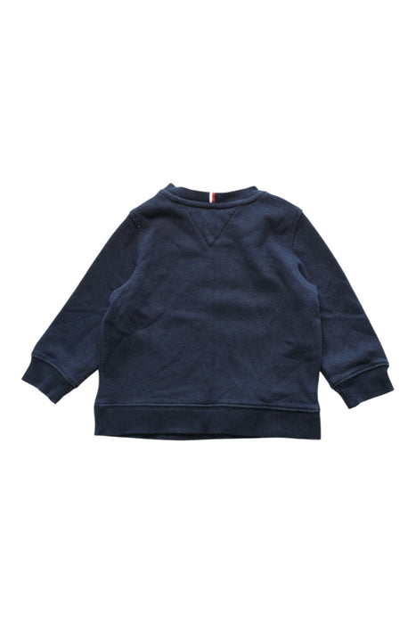 A Navy Crewneck Sweatshirts from Tommy Hilfiger in size 6-12M for boy. (Back View)