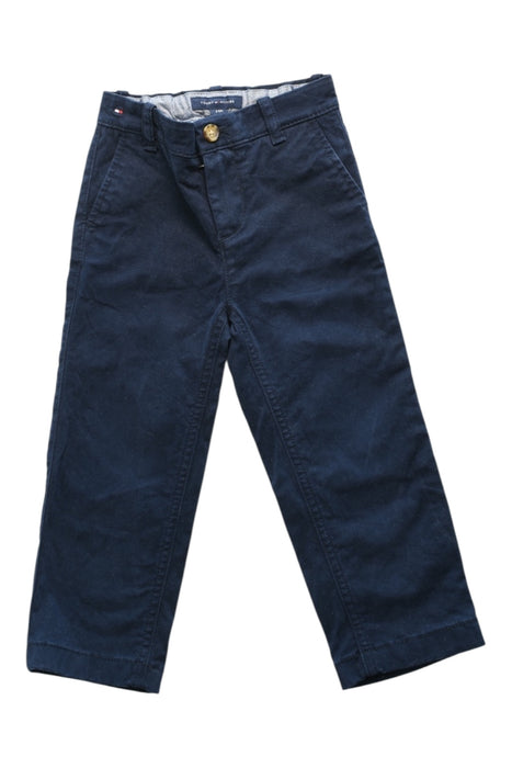 A Navy Casual Pants from Tommy Hilfiger in size 2T for boy. (Front View)