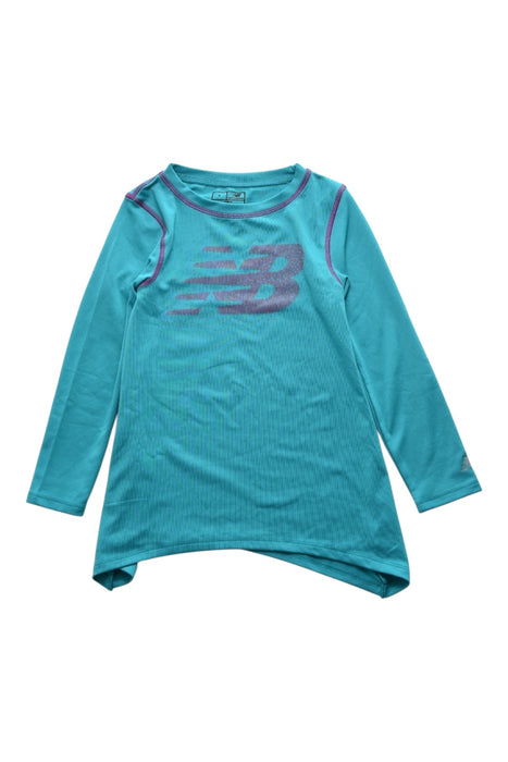 A Teal Active Tops from New Balance in size 4T for boy. (Front View)