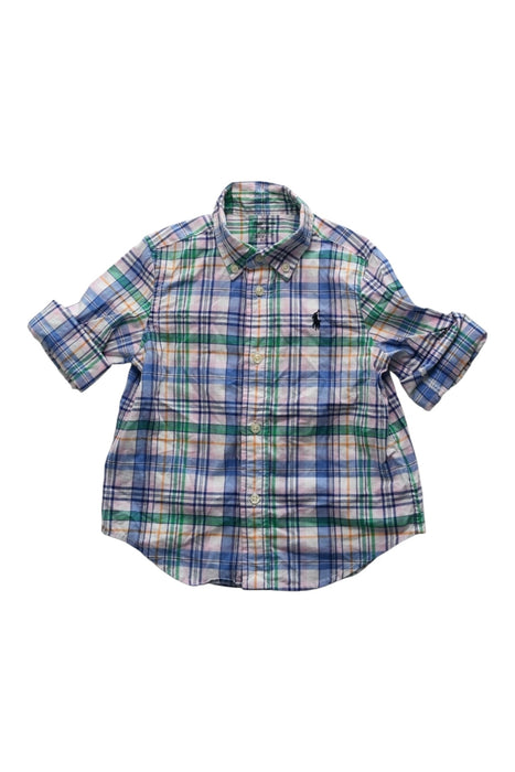 A Multicolour Long Sleeve Shirts from Ralph Lauren in size 12-18M for boy. (Front View)