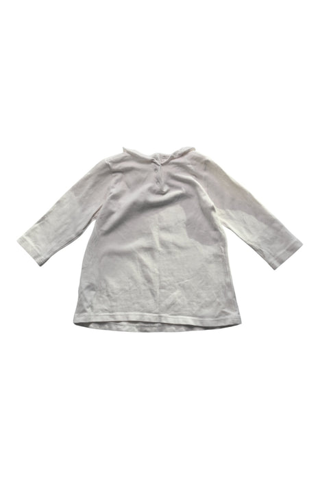 A White Long Sleeve Tops from Liu Jo in size 6-12M for girl. (Back View)