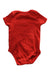 A Red Short Sleeve Bodysuits from Tommy Hilfiger in size 3-6M for girl. (Back View)