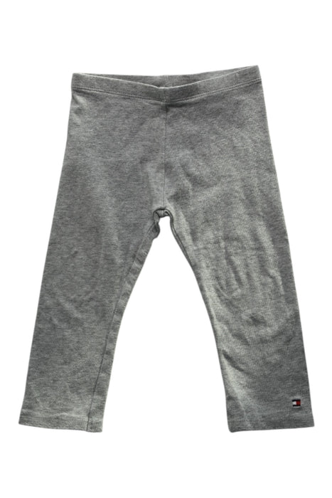 A Grey Leggings from Tommy Hilfiger in size 12-18M for girl. (Front View)
