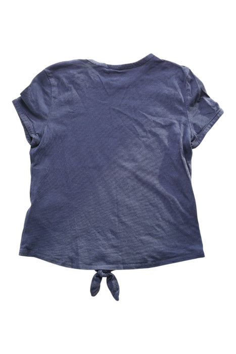 A Navy Short Sleeve T Shirts from Tommy Hilfiger in size 7Y for girl. (Back View)