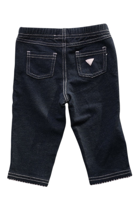 A Navy Jeggings from Guess in size 12-18M for girl. (Back View)