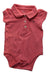 A Pink Short Sleeve Bodysuits from Tommy Hilfiger in size 3-6M for girl. (Front View)