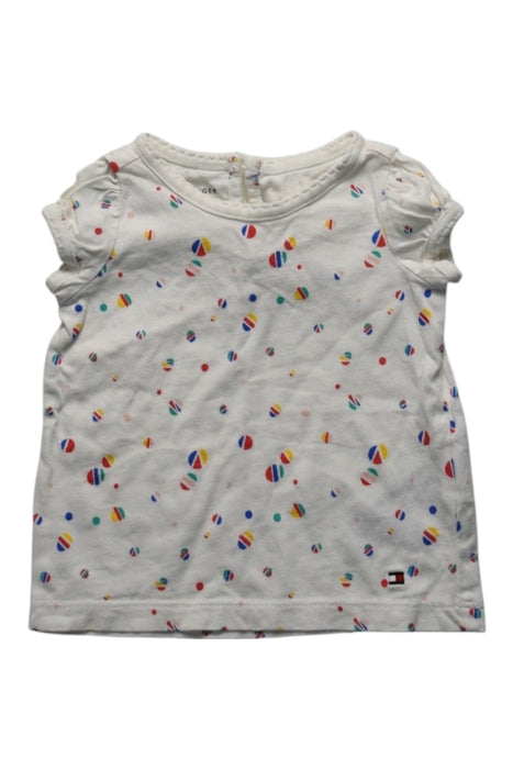 A Multicolour Short Sleeve Tops from Tommy Hilfiger in size 3-6M for girl. (Front View)