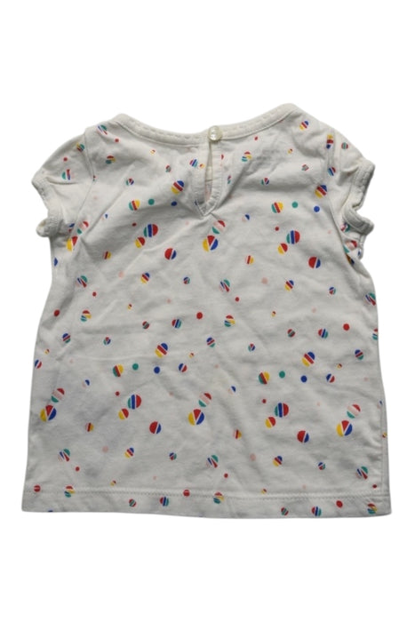 A Multicolour Short Sleeve Tops from Tommy Hilfiger in size 3-6M for girl. (Back View)