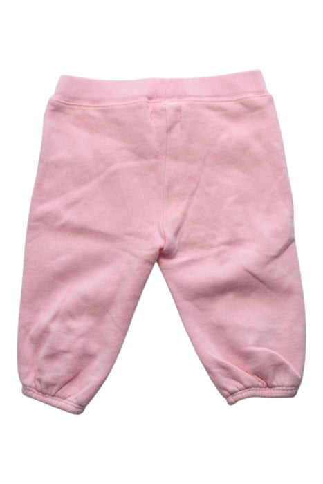 A Pink Sweatpants from Ralph Lauren in size 6-12M for girl. (Back View)