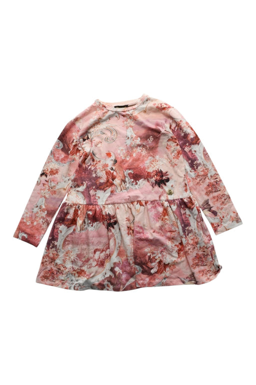 A  Long Sleeve Dresses from Roberto Cavalli in size 6T for girl. (Front View)