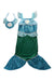 A Blue Halloween Costumes from Retykle in size 4T for girl. (Front View)