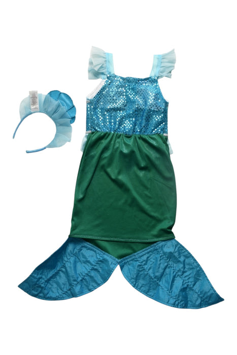 A Blue Halloween Costumes from Retykle in size 4T for girl. (Back View)
