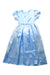 A Blue Halloween Costumes from Retykle in size 5T for girl. (Back View)