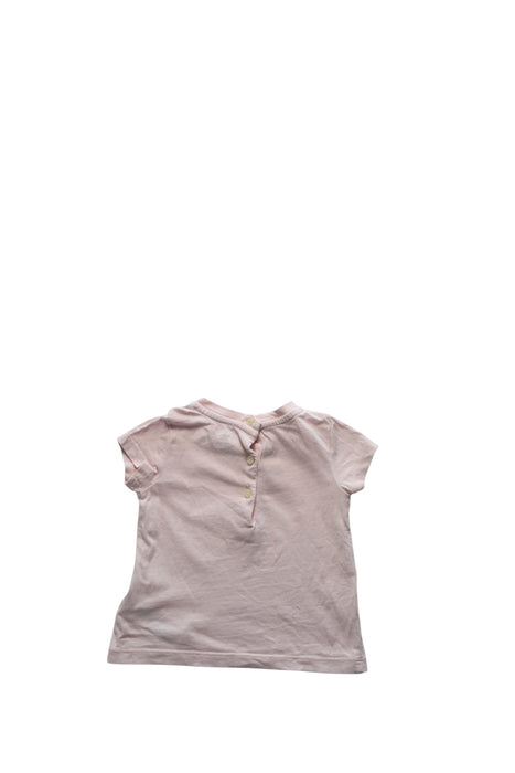 A Pink Short Sleeve T Shirts from Ralph Lauren in size 3-6M for girl. (Back View)