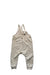 A Beige Long Overalls from Hust & Claire in size 0-3M for neutral. (Back View)