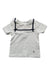A White Short Sleeve T Shirts from Little Larks in size 6-12M for girl. (Front View)