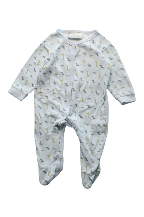 A Blue Onesies from Rock a Bye Baby Boutique in size 3-6M for boy. (Front View)
