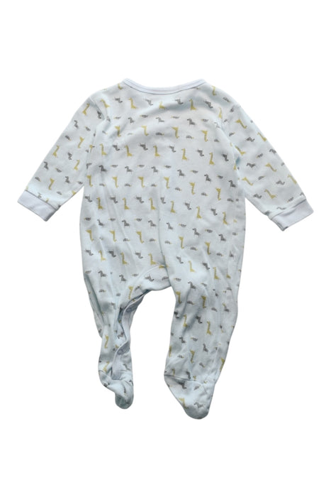 A Blue Onesies from Rock a Bye Baby Boutique in size 3-6M for boy. (Back View)