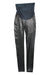 A Black Leggings from Spanx in size Maternity-M for maternity. (Front View)