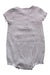 A Purple Short Sleeve Rompers from Mamas & Papas in size 6-12M for girl. (Back View)