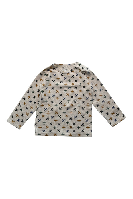 A Multicolour Long Sleeve T Shirts from Hust & Claire in size 2T for boy. (Front View)