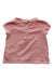 A Pink Short Sleeve T Shirts from Ralph Lauren in size 0-3M for girl. (Back View)