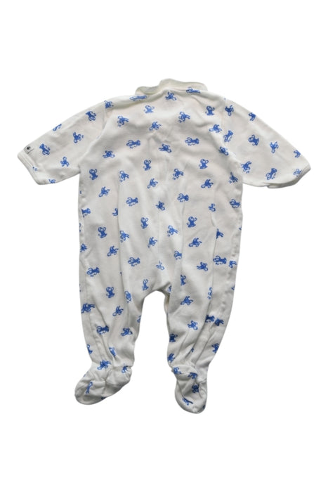 A  Bodysuits from Petit Bateau in size 0-3M for boy. (Back View)