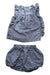 A Blue Shorts Sets from Ralph Lauren in size 3-6M for girl. (Front View)
