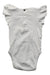 A White Short Sleeve Bodysuits from Jacadi in size 3-6M for girl. (Back View)