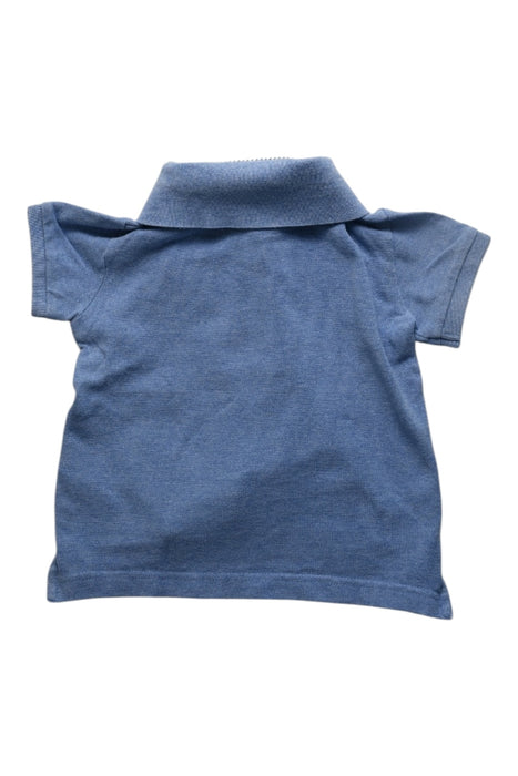 A Blue Short Sleeve Polos from Jojo Maman Bébé in size 18-24M for boy. (Back View)