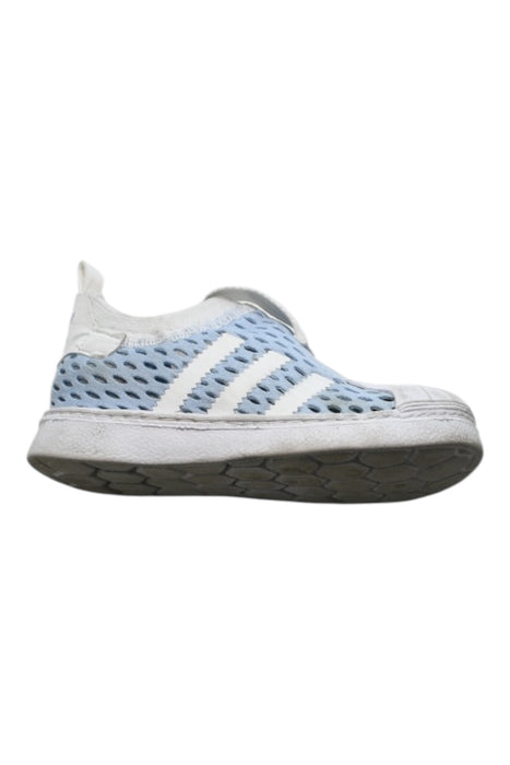 A Blue Sneakers from Adidas in size 18-24M for boy. (Back View)