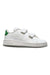 A White Sneakers from Adidas in size 18-24M for boy. (Back View)