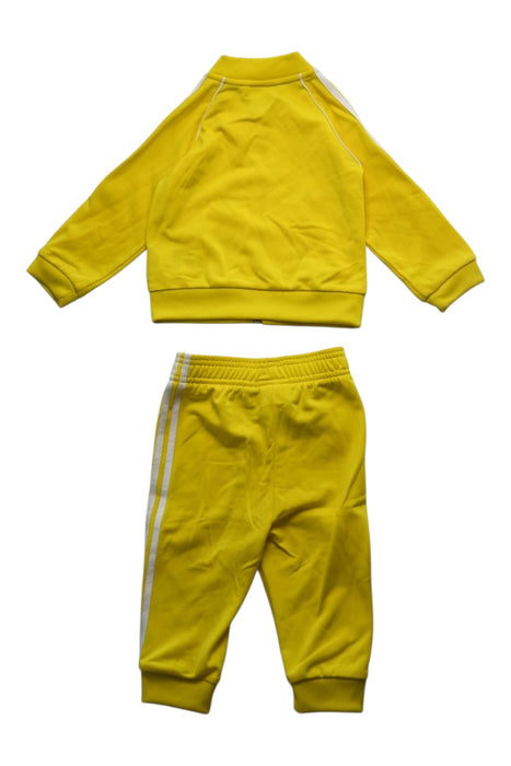 A Yellow Pants Sets from Adidas in size 6-12M for boy. (Back View)